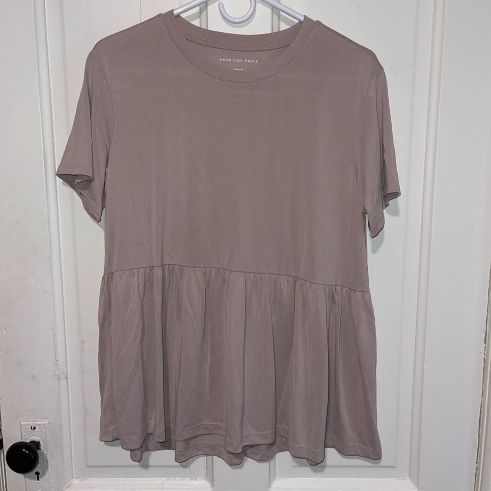 Loose fitting dress shirt